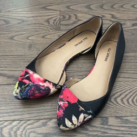 Call It Spring Shoes - Call It Spring Floral Flats